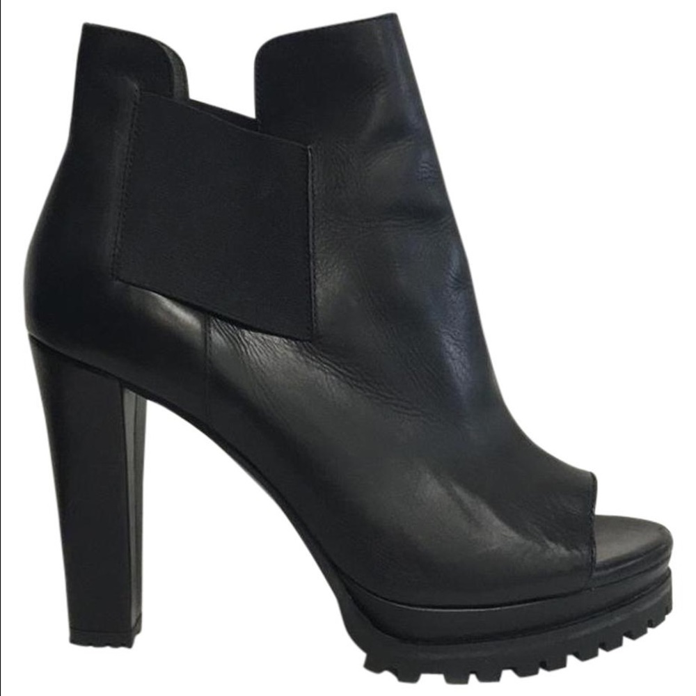 EDGY🔥ALLSaints Sarris Open Toe 7 Chelsea Boot